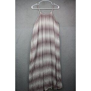 A New Day Strappy Maxi Dress-Size Large-Beachy
